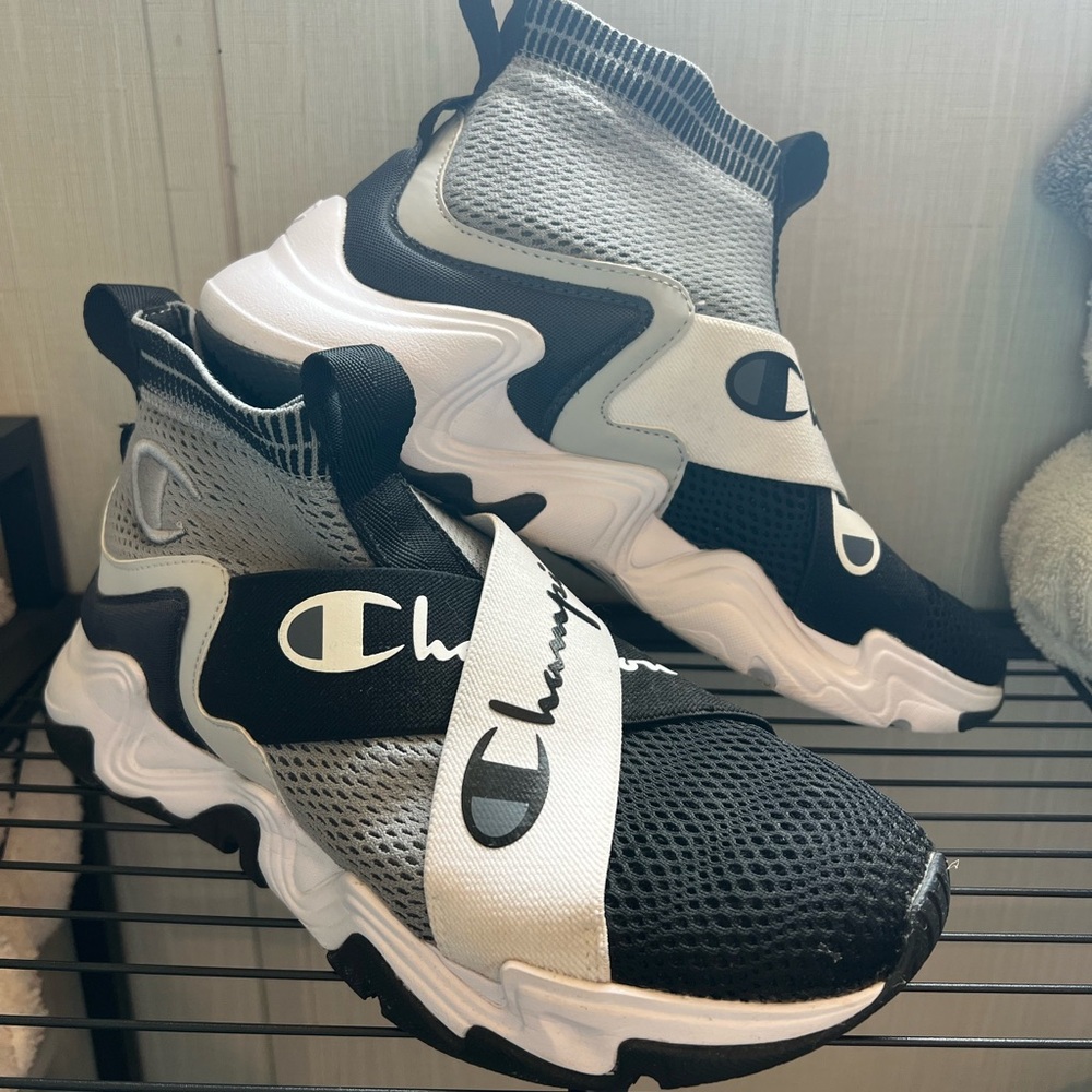 Champion Black and Gray Athletic Sneakers